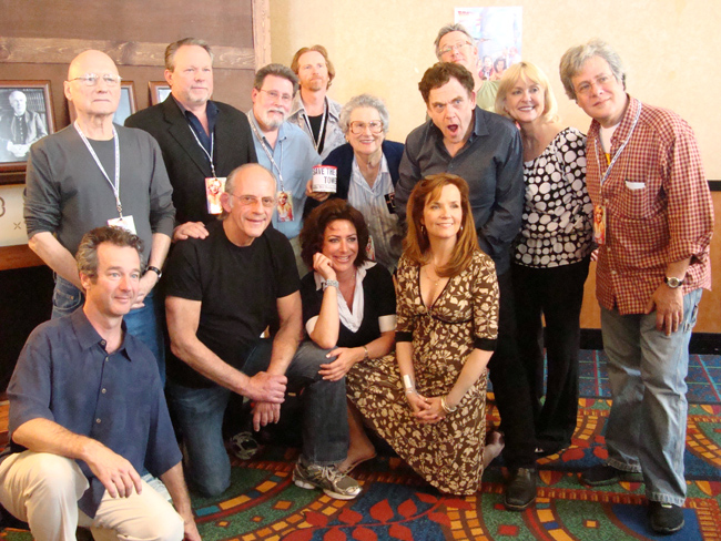 Cast reunion of Back To The Future at the Hollywood Collectors' Show